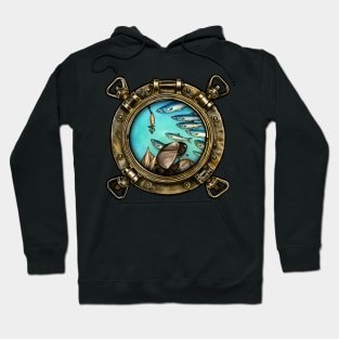 Kitsch Cameo: Curious Anchovies at the Dock Hoodie